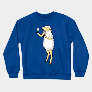 Fancy Sheep Crewneck Sweatshirt